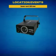 Location laser vert 30 mw - Location events