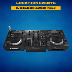 Location Pack DJ 2X CDJ350...