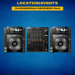 Location pack CDJ 2000...