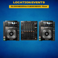 Location pack CDJ 2000 NEXUS (Paire) + DJM 900 NEXUS 2 - Location events Orléans