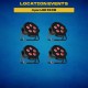 Location 4 par LED 5X3W