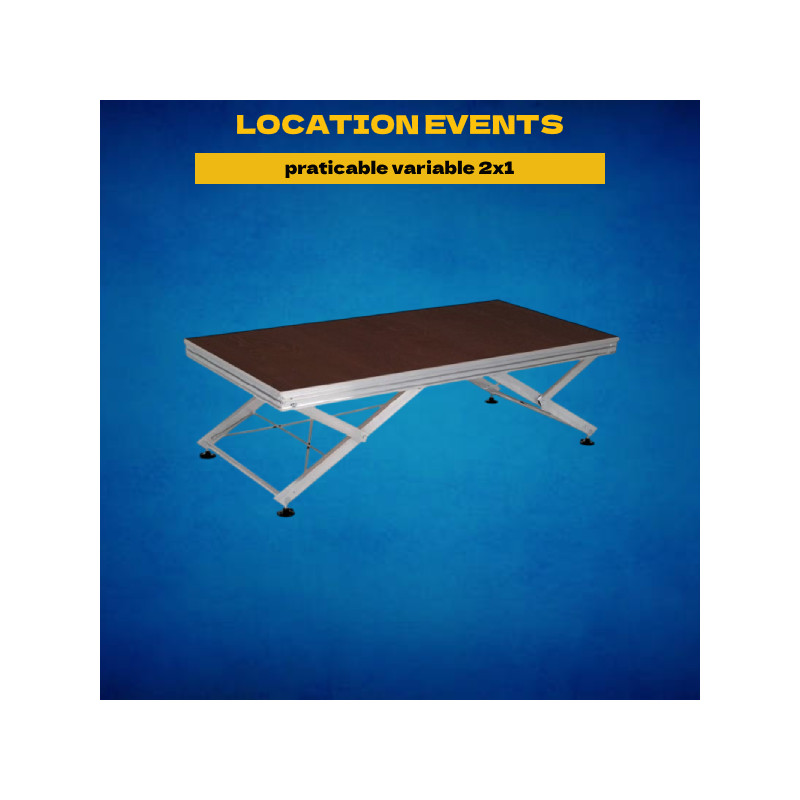 Location praticable variable 2x1