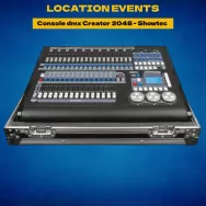 Location console dmx Creator 2048 - Showtec - Location events