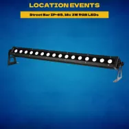 Locatio Street Bar IP-65, 16x 3W RGB LEDs - Varytec