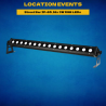 Locatio Street Bar IP-65, 16x 3W RGB LEDs - Varytec