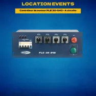 Location Contrôleur de moteur PLE 30-040 - 4 circuits - SHOWTEC - Location events