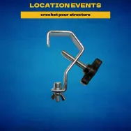 Location crochet pour structure - Location events