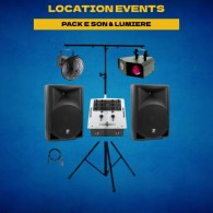 Location PACK E SON & LUMIERE - 20 A 50 personnes