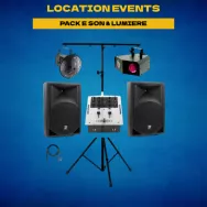 Location PACK E SON & LUMIERE : de 30 à 70 personnes