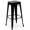Location Tabouret industriel noir H 76 cm