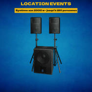 Location Système Amplifié Yorkville - EX2B Excursion 2000 - Location events