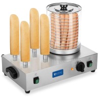 Location Machine à hot dog 4 plots – détail