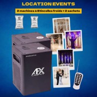 Location 2 machines à Etincelles froide