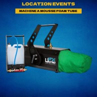 LOCATION MACHINE A MOUSSE FOAM TUBE