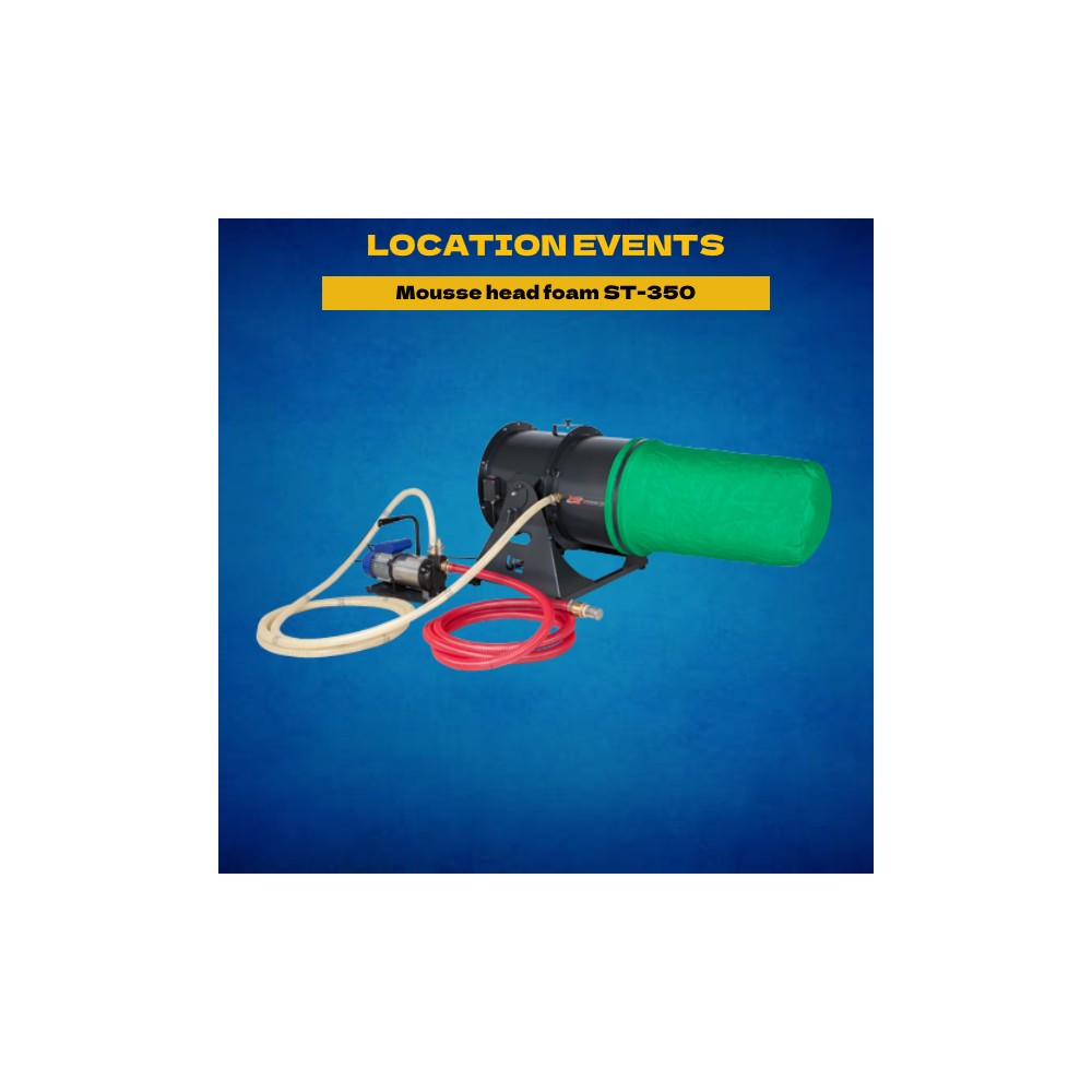 Location machine à mousse head foam ST-350