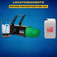 LOCATION MACHINE A MOUSSE FOAM TUBE + 20L cc