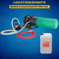 Location machine à mousse head foam ST-350