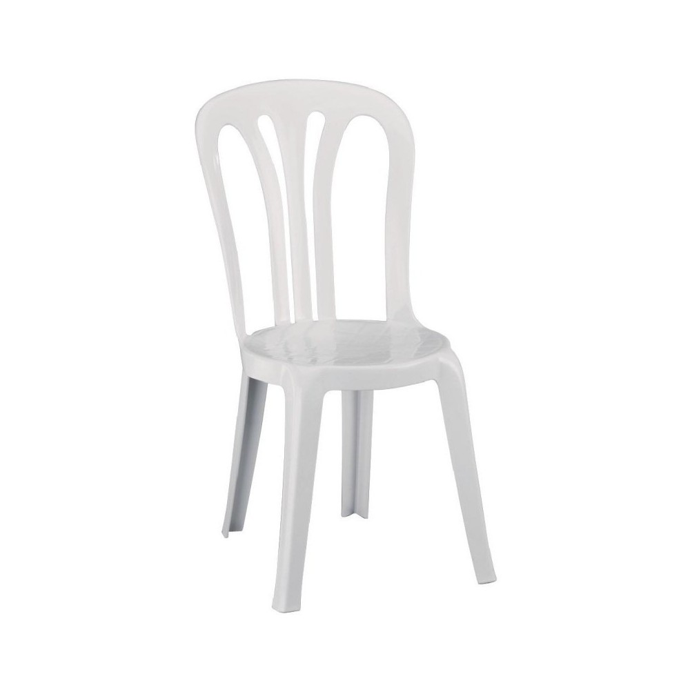 Location chaise Miami blanche Orléans • Nevers • Tours