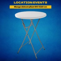 Location mange debout pliant 80 X110 cm Orléans • Nevers • Tours