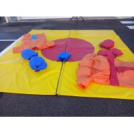 Location SUMOS ADULTE (la paire) + 2 casques + 1 tapis - Location events
