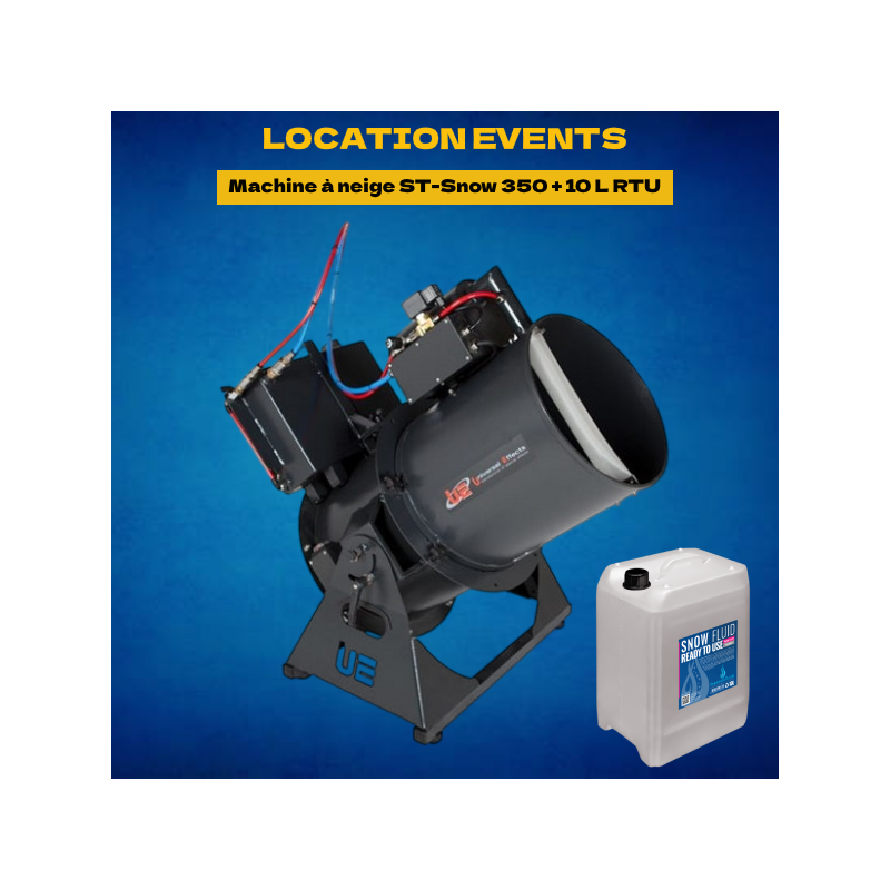 Location machine à neige ST-Snow Machine 350 + 10L