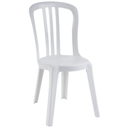 Location de chaises Miami blanches pour réception et mariage - Orléans
