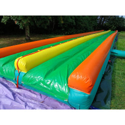 Location Ventriglisse gonflable 20 m droit
