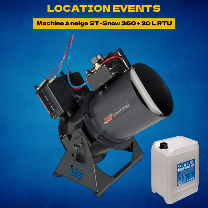 Location machine à neige professionnelle ST-Snow 350 | Location Events