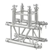 Location structure angle alu carré 3d T 90° - Location events