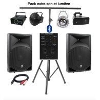 Location pack extra son et lumiere - 50 à 70 personnes – vue produit