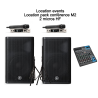 Location pack conférence M2 - 2 micros HF