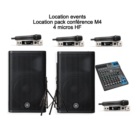 Location pack conférence M4...