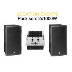 location pack Son 2x1000W -...