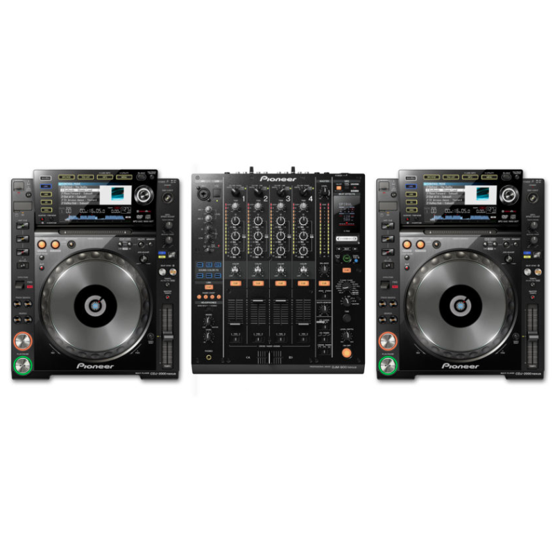 Location pack CDJ 2000 NEXUS 2 (Paire) + DJM 900 NEXUS 2 - Pioneer