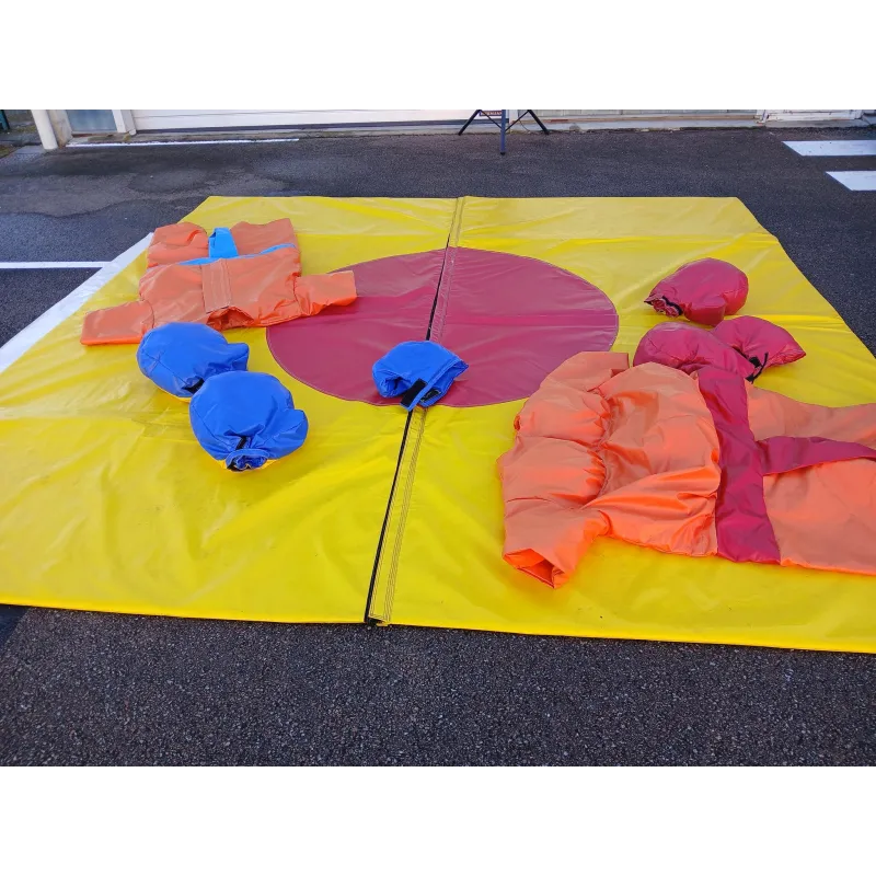 Location SUMOS ADULTE (la paire) + 2 casques + 1 tapis