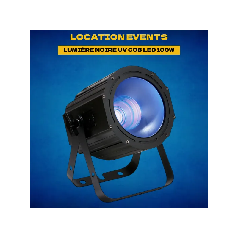Location lumière noire UV cob Led 100w