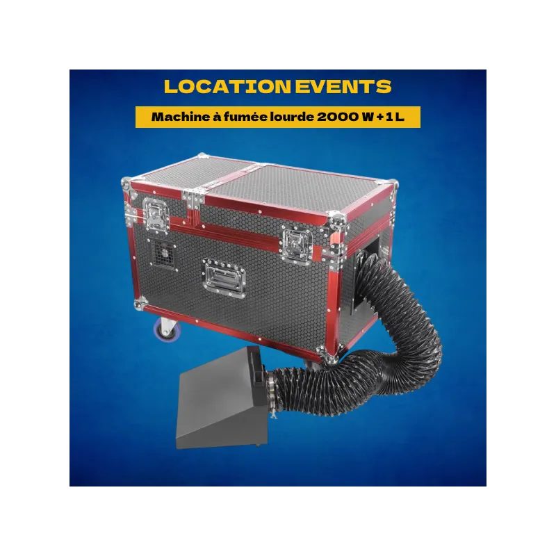 Location machine à fumée lourde 2000W