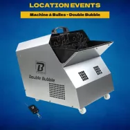 Location pack Machine à Bulles - Double Bubble  - Location events