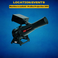 Location Machine à confetti - Proline Projection 350