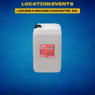 LIQUIDE À MOUSSE CONCENTRÉ CC 1,5 A 2%  - Location events