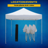 Location Tente pliante 3X3