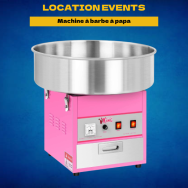 Location machine à barbe à papa professionnelle - Location events
