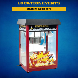 Location Machine à pop corn