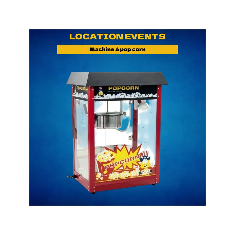 Location Machine à pop corn