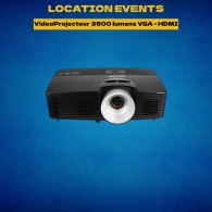 Location vidéoprojecteur 3500 lumens Full HD