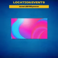 Location écran LED 55 pouces - Location events