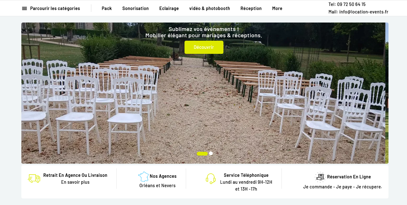 Nouveau site internet